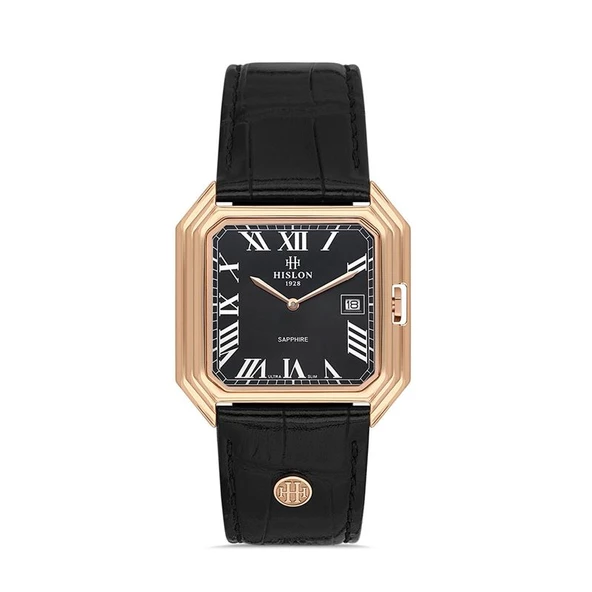 Hislon Men's Classic CL170R-04BR Erkek Kol Saati ürün görseli 1
