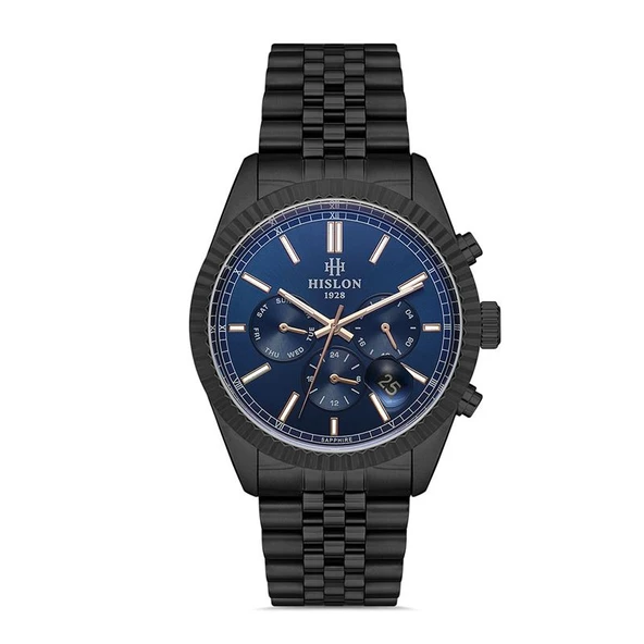 Hislon Men's Date DT117N-11SR Erkek Kol Saati ürün görseli 1