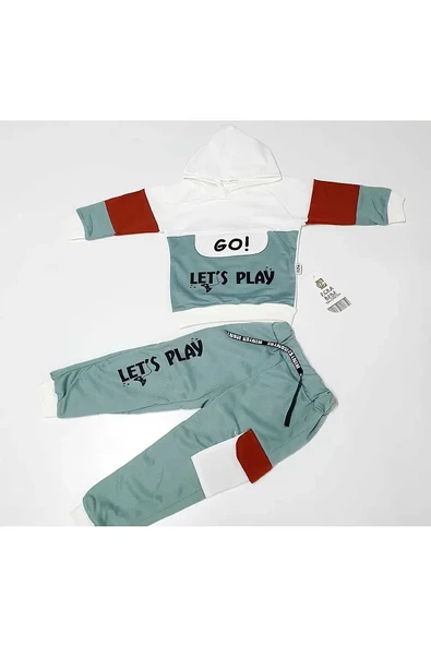 Unisex Baby Let's Baby Baskılı ürün görseli 1