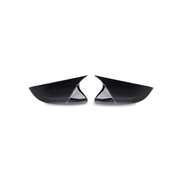 PASSAT B7 2011-2014 IÇIN UYUMLU  YARASA AYNA KAPAGI PIANO BLACK ürün görseli 1