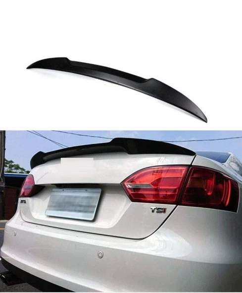 JETTA 2012-2018 IÇIN M4 SPOILER - PIANO BLACK - Resim 3