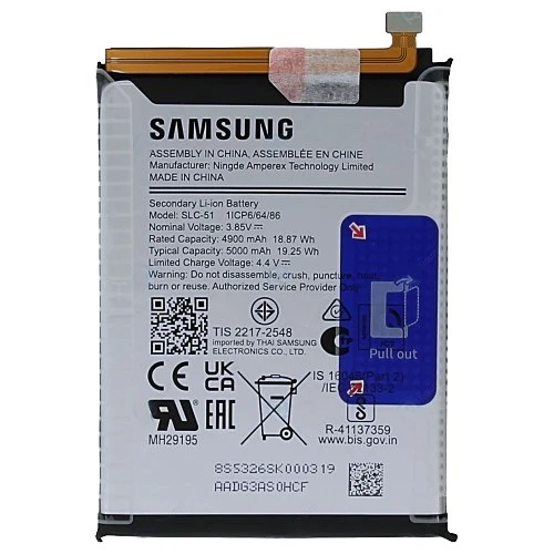 Samsung Galaxy A05S (SM-A057F) Servis Orijinal Batarya SLC-51 500mAh GH81-24363A ürün görseli 1