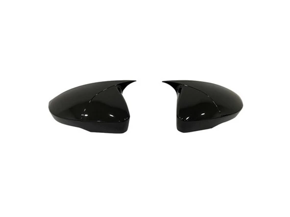 OCTAVIA  MK2 2009-2013 IÇIN UYUMLU YARASA AYNA KAPAGI PIANO BLACK ürün görseli 1
