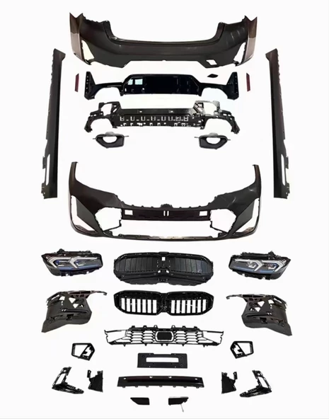 3 SERİSİ 2019+ G20 İÇİN 2022 + FACELIFT  BODY KIT (ÖN-ARKA-YAN-PANJUR-EGZOZ-FAR) ürün görseli 1