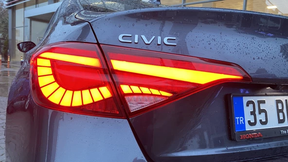 CIVIC FE1 2022+ UYUMLU DRAGON LED STOP - KIRMIZI - Resim 2