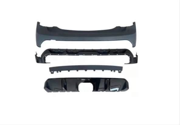 F55 MINI 2021+ JCW ARKA TAMPON SET - Resim 3