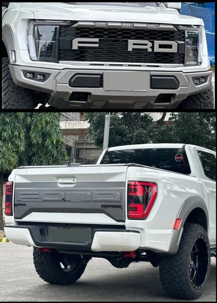 2012-2021 RANGER İÇİN 2022 GEN 3 F150 GÖRÜNÜM FACELIFT BODY KIT ürün görseli 1