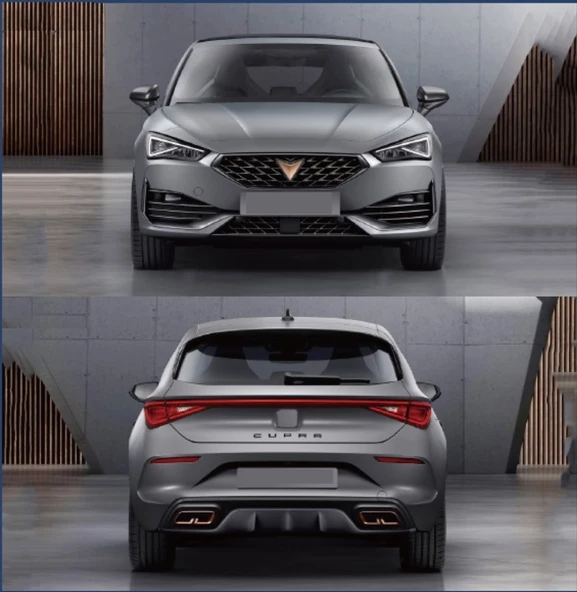 LEON 2021+ CUPRA BODY KIT - Resim 2