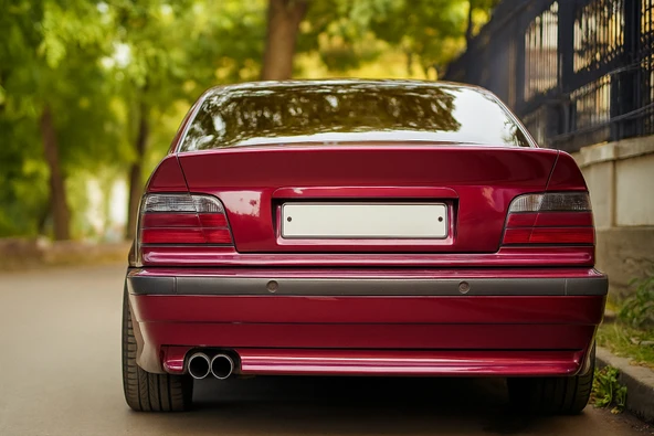 1990-1998 E36 3 SERİSİ İÇİN M3 ARKA TAMPON - Resim 2