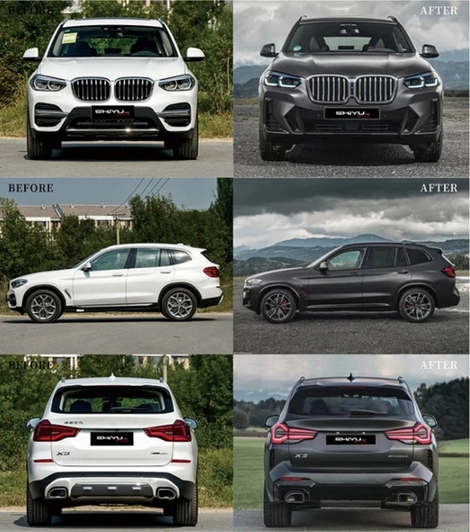 X3 18-21 İÇİN 21+ Facelift Body kit - Resim 6