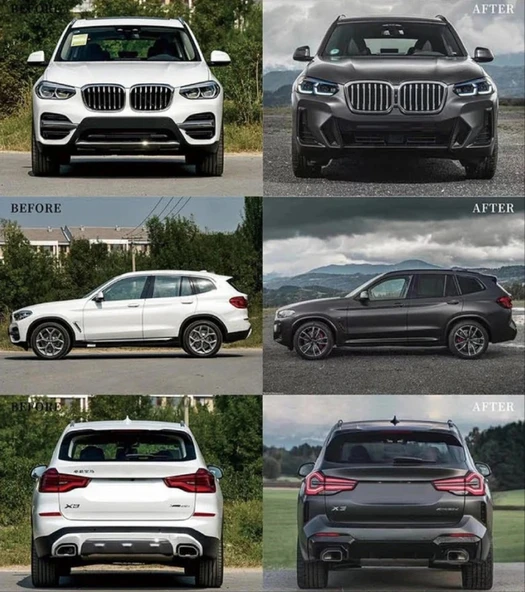 X3 18-21 İÇİN 21+ Facelift Body kit - Resim 7