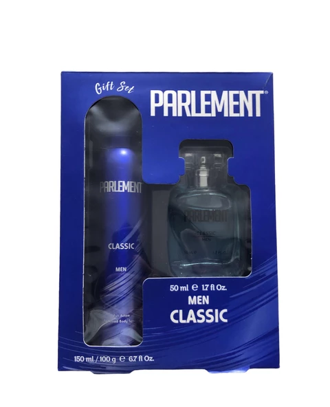 Parlement Classic Erkek Parfüm Seti 50 ml Parfüm+150 ml Deodorant ürün görseli 1