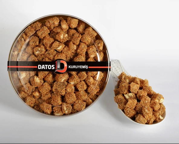 Kadayıflı Yer Fıstıklı Mini Lokum 250 Gram ürün görseli 1