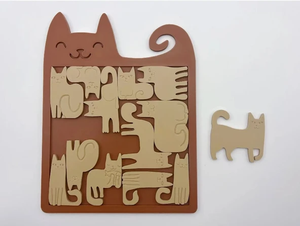 TATLI KEDİ PUZZLE: PARÇALARI BİRLEŞTİRİN, MUTLULUĞU KEŞFEDİN! - Resim 2