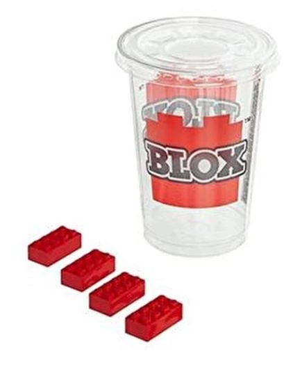 SIMBA 4118922 BLOX 500 RED 8 PIN BRICKS LOOSE-6 - Resim 2