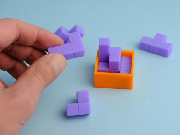 3D Puzzle Gizemli Küp - Resim 4