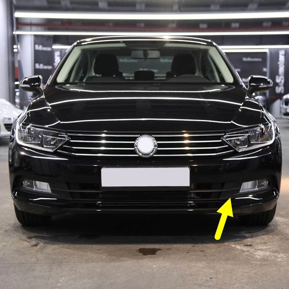 VW Passat B8 2015-2019 Ön Sol Sis Farı Çerçevesi Kromsuz 3G0854661 ürün görseli 1