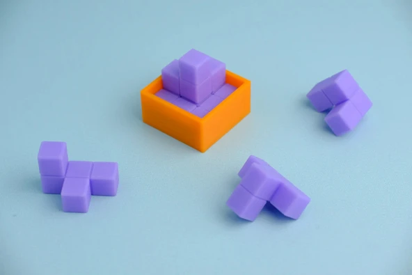 3D Puzzle Gizemli Küp - Resim 6