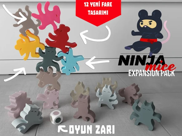 NİNJA KEDİ - FARE DENGE OYUNU: DENGENİZİ SINAYAN EFSANE! ürün görseli 1