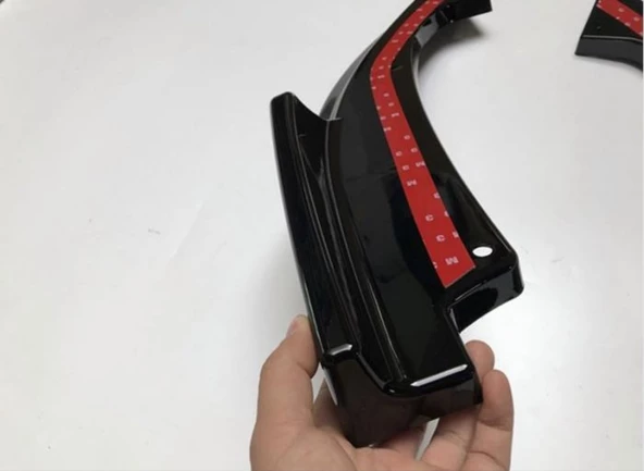 CIVIC FC5 2016-2020 IÇIN UYUMLU ARKA ÇIKINTILI FLAP PIANO BLACK ürün görseli 1