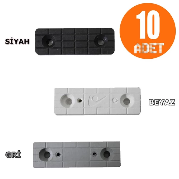 Plastik Takoz Ayak Baza Pabucu Denge Çubuğu Takozu 5 Cm (10 Adet) ürün görseli 1
