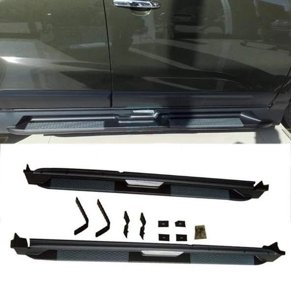 Kia Sorento Uyumlu 2010 2013 Yan Basamak Koruma Side Step Oem Style Black ürün görseli 1