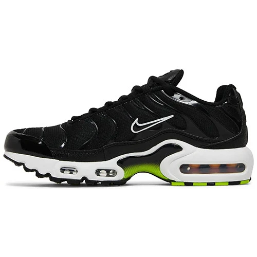 Nike Air Max Plus 1 GS Black Volt - Resim 3