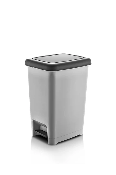40 Litre Basmalı Çöp Kovası - Resim 3