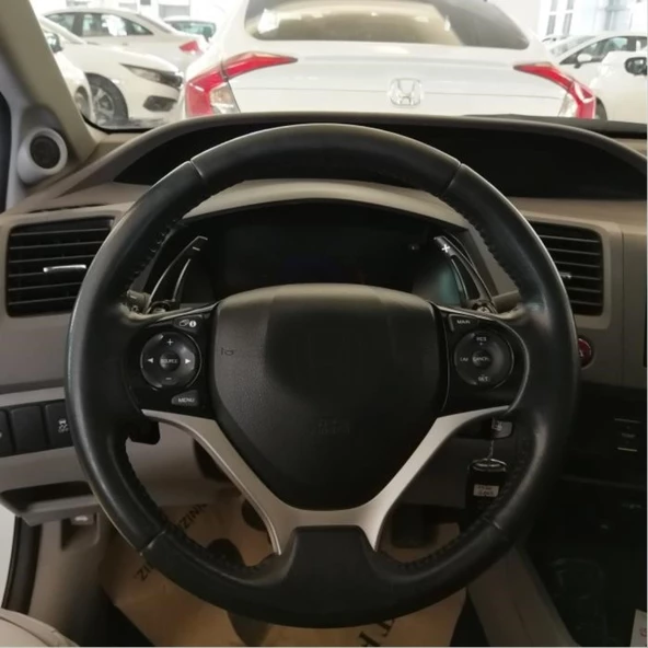 CIVIC FB7 2012-2015 IÇIN UYUMLU  PADDLE SHIFT SIYAH ürün görseli 1