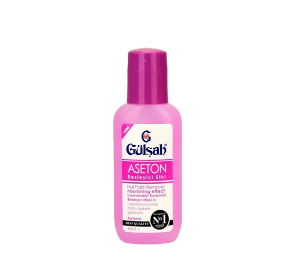 GÜLŞAH BESLEYİCİ ASETON PEMBE 75 ML ürün görseli 1