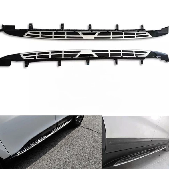 Kia Sorento Uyumlu 2014-2017 Yan Basamak Side Step Oem Square Style ürün görseli 1