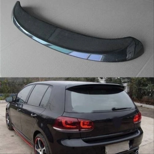 GOLF 6 SPOILER (PIANO BLACK) - Resim 10