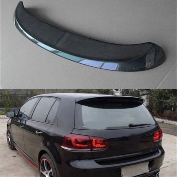 GOLF 6 SPOILER (PIANO BLACK) - Resim 5
