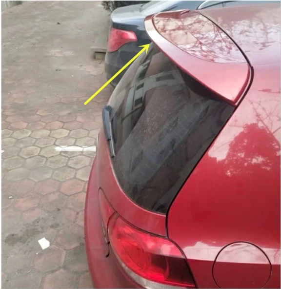 GOLF 6 SPOILER (PIANO BLACK) - Resim 8
