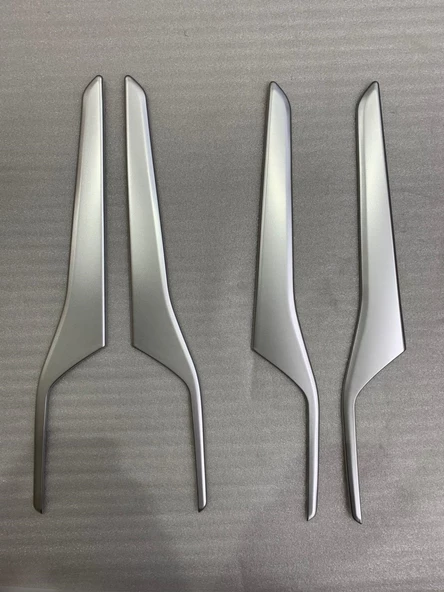 FOCUS IÇIN UYUMLU 2019+ PANEL KAPLAMA KALIN MODEL - SILVER (ABS) - Resim 3