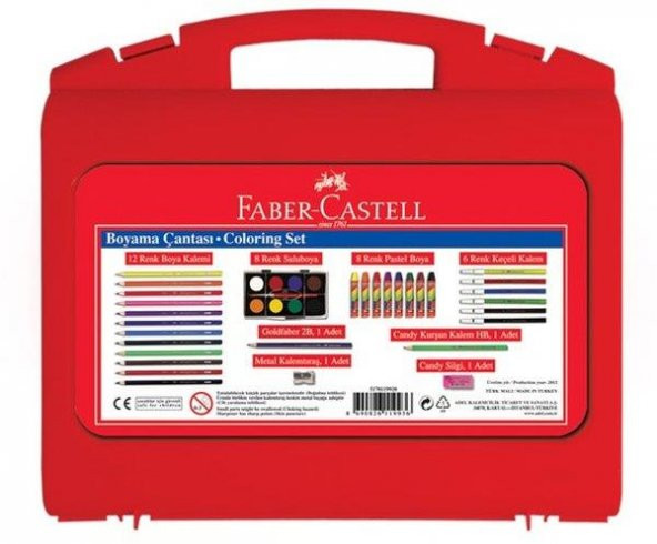 FABER BOYAMA CANTA  SETI (5178119920) - Resim 2