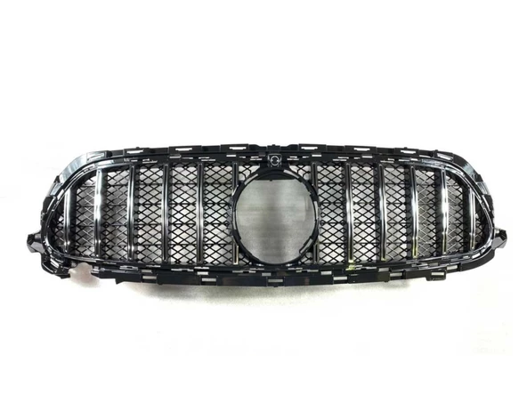 W213 E SERISI IÇIN UYUMLU 2020+ IÇIN UYUMLU GTR PANJUR SILVER- TELLI VERSIYON (MESH STYLE) ürün görseli 1