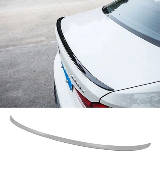 5 SERISI G30 IÇIN UYUMLU   M5 GÖRÜNÜM SPOILER  (PARLAK SİYAH) ürün görseli 1