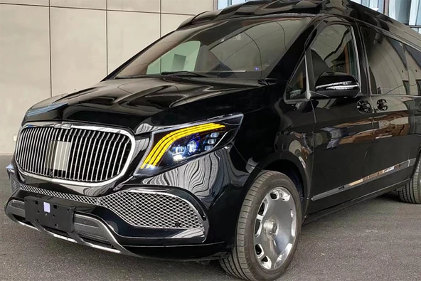 W447 VITO IÇIN MAYBACH GÖRÜNÜM LED FAR - Resim 5