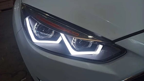 FOCUS IÇIN UYUMLU 15-17 LED FAR - Resim 3