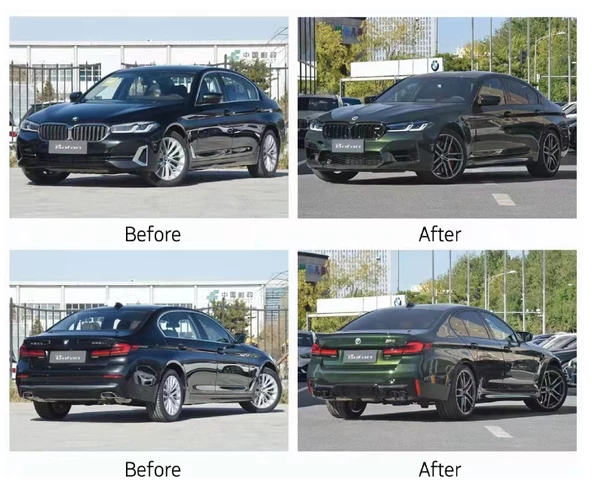 5 SERISI G30 2021+ IÇIN UYUMLU LCI M5  BODY KIT ürün görseli 1