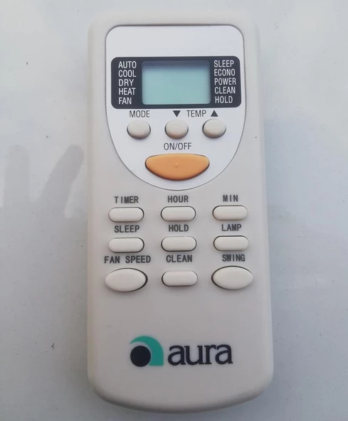 Aura ZH/JT-08  ZH/J6-03 Orginal Klima Kumandası ürün görseli 1