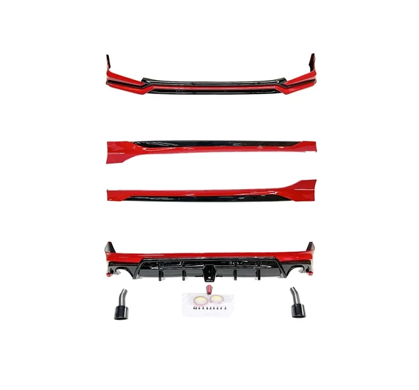 CIVIC FE1 2021+ IÇIN UYUMLU  BODY KIT (EGZOZ DAHİL) ürün görseli 1
