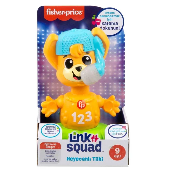 Fisher Price Sesli ve Işıklı Link Squad Heyecanlı Tilki HYL27 ürün görseli 1
