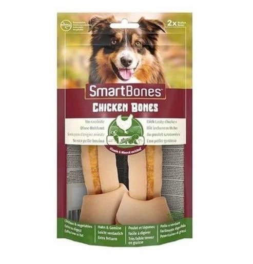 Smartbones Tavuklu Düğüm Kemik Medium Köpek Ödülü 2'li 13 cm ürün görseli 1