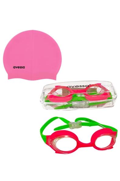 Avessa 2’li Çocuk Havuz Seti Pembe GS28-SC406 ürün görseli 1