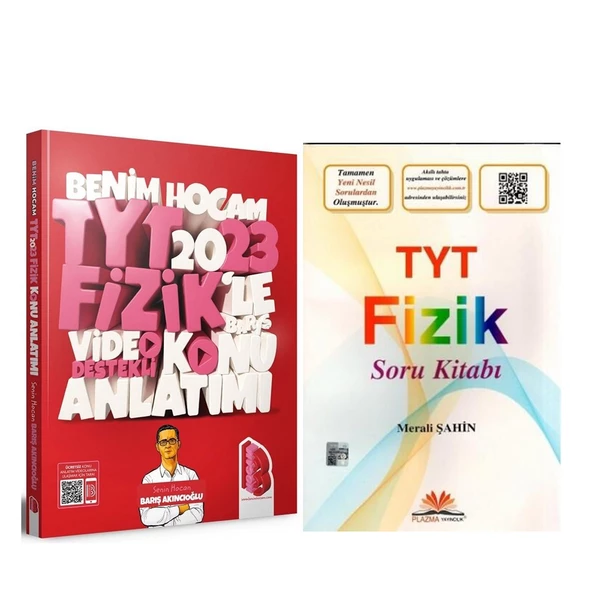 Benim Hocam 2023 TYT Fizik Konu ve Plazma Soru Bankası Seti 2 Kitap ürün görseli 1