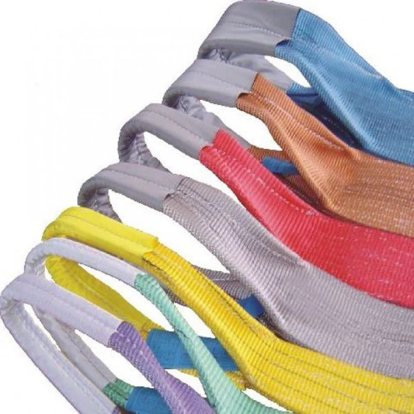 Polyester Sapan Çeki Halatı Yük Araç Çekme Halat Bez 3 Ton 3 Metre ürün görseli 1