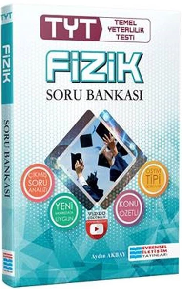 TYT Fizik Video Çözümlü Soru Bankası Evrensel İletişim Yayınları ürün görseli 1