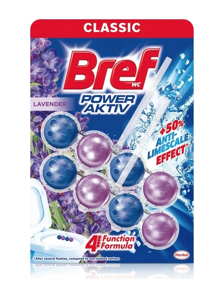 Bref Power Wc Aktiv Tuvalet Bloğu 100 gr Lavanta ürün görseli 1